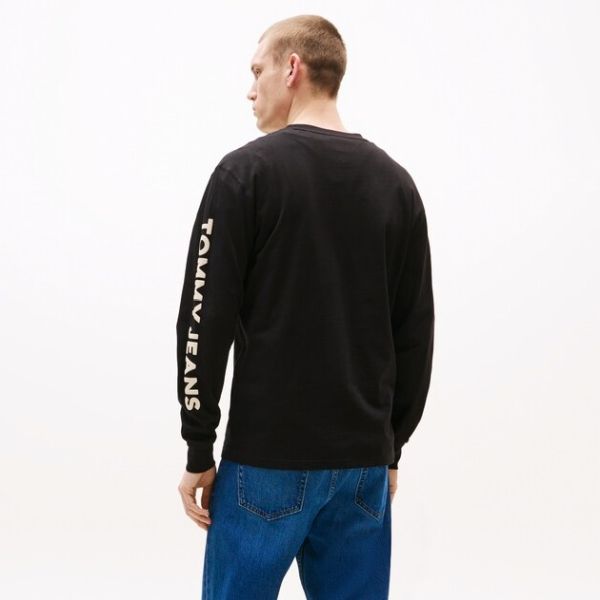 Tommy Jeans Pop Colour Longsleeve T-shirt Zwart