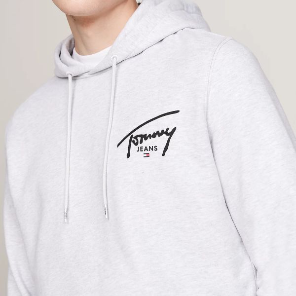 Tommy Jeans Regular Entry Graphic Hoodie Grijs