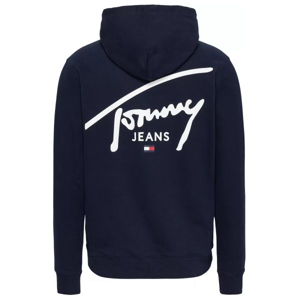 Tommy Jeans Regular Entry Graphic Hoodie Navy