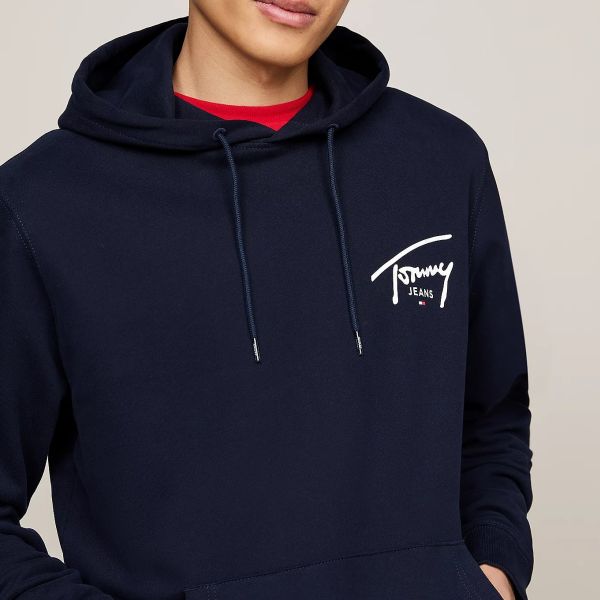 Tommy Jeans Regular Entry Graphic Hoodie Navy
