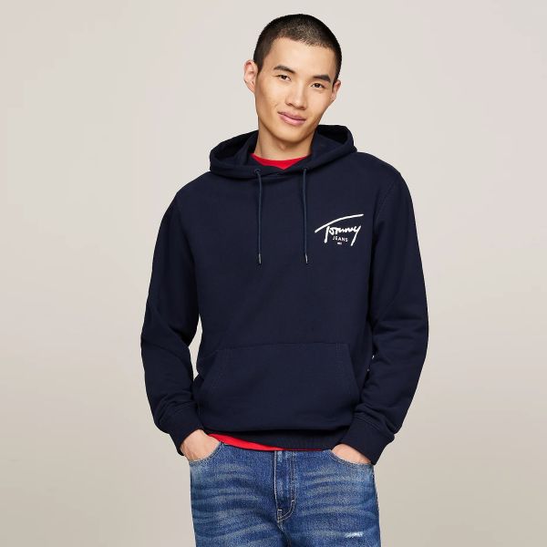 Tommy Jeans Regular Entry Graphic Hoodie Navy