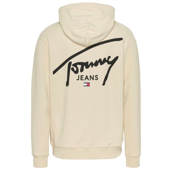 Tommy Jeans Regular Entry Graphic Hoodie Off White