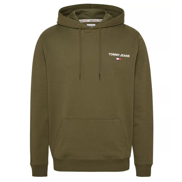 Tommy Jeans Regular Entry Graphic Hoodie Donker Groen