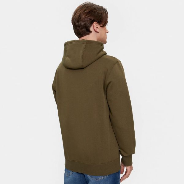 Tommy Jeans Regular Hoodie Donker Groen