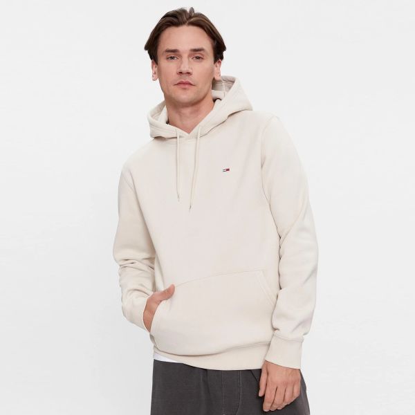 Tommy Jeans Regular Hoodie Off White