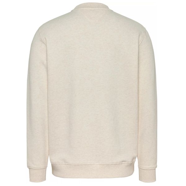 Tommy Jeans Regular Linear Sweater Off White
