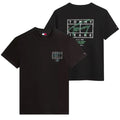 Tommy Jeans Regular Sign Spray T-shirt Zwart