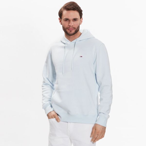 Tommy Jeans Regular Solid Hoodie Licht Blauw