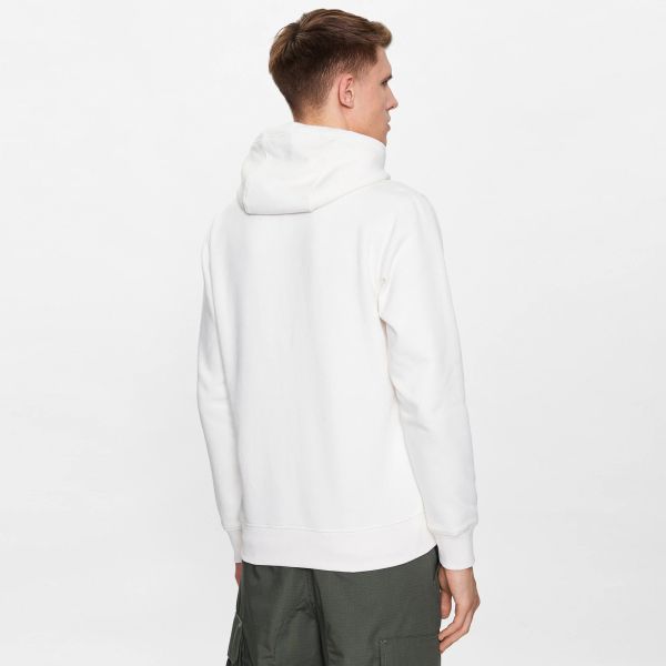 Tommy Jeans Regular Solid Hoodie Wit