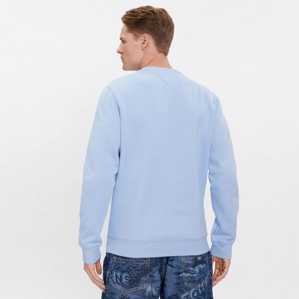 Tommy Jeans Regular Sweater Licht Blauw
