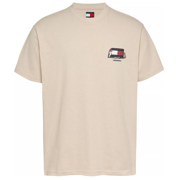 Tommy Jeans Relaxed Novelty T-shirt Off White