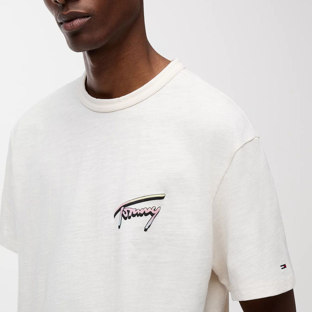 Tommy Jeans Relaxed Novelty T-shirt Off White
