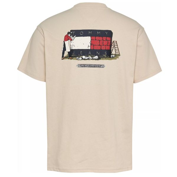 Tommy Jeans Relaxed Novelty T-shirt Off White