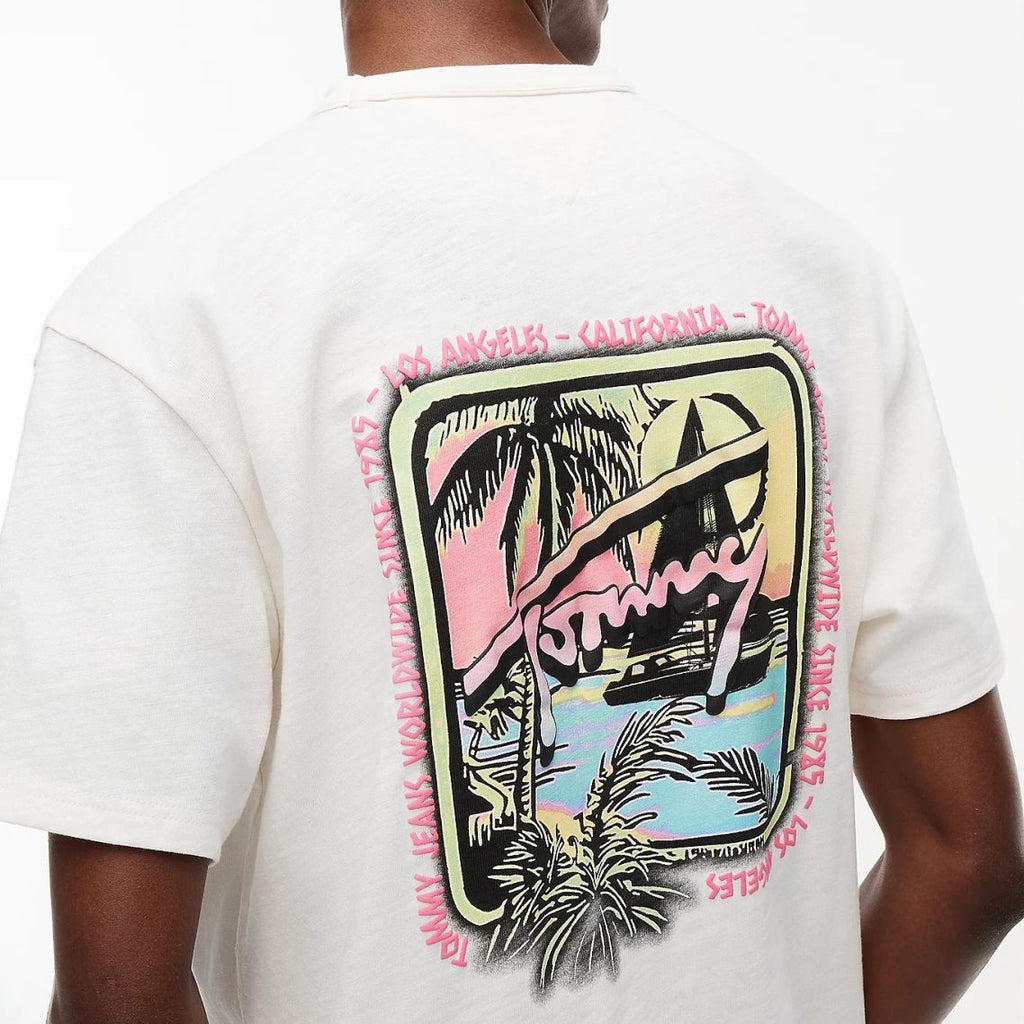 Tommy Jeans Relaxed Novelty T-shirt Off White