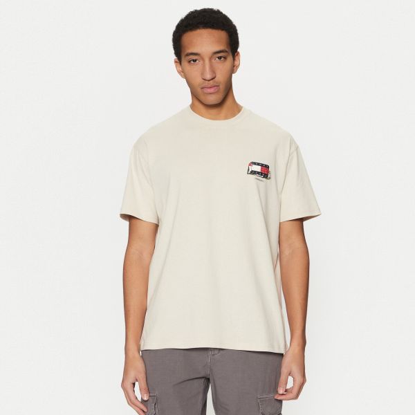 Tommy Jeans Relaxed Novelty T-shirt Off White