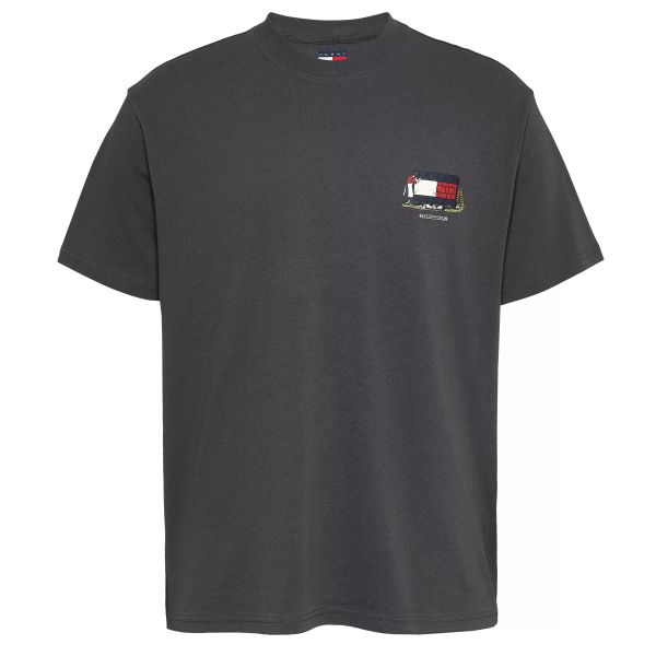 Tommy Jeans Relaxed Novelty T-shirt Zwart