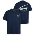 Tommy Jeans Signature Print T-shirt Navy