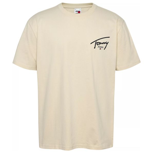 Tommy Jeans Signature Print T-shirt Off White