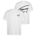 Tommy Jeans Signature Print T-shirt Wit