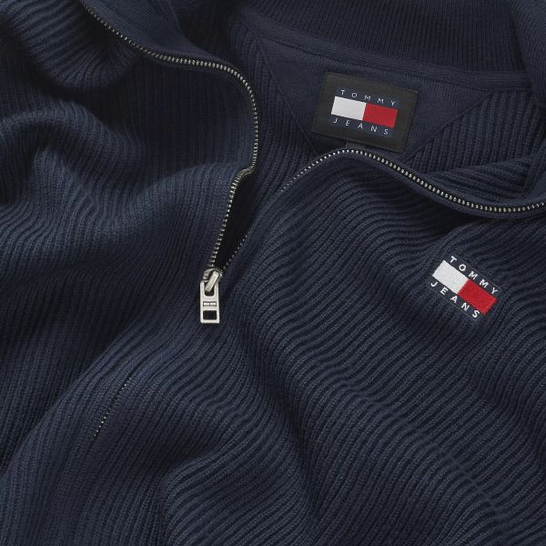 Tommy Jeans Slim Badge Vest Navy