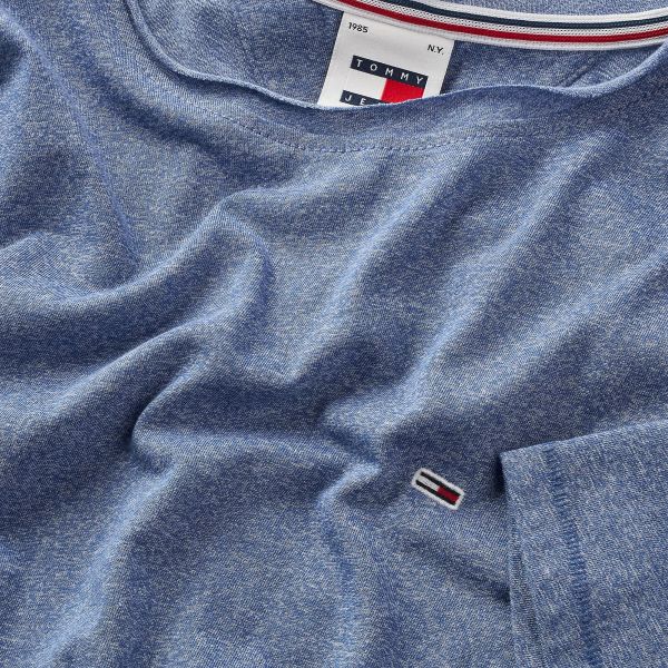 Tommy Jeans Slim Jasper T-shirt Licht Blauw
