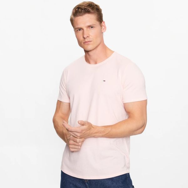 Tommy Jeans Slim Jasper T-shirt Roze
