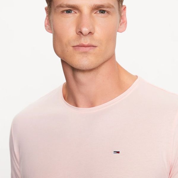 Tommy Jeans Slim Jasper T-shirt Roze