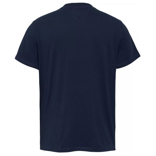 Tommy Jeans Slim Linear Chest T-shirt Navy