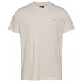 Tommy Jeans Slim Linear Chest T-shirt Off White