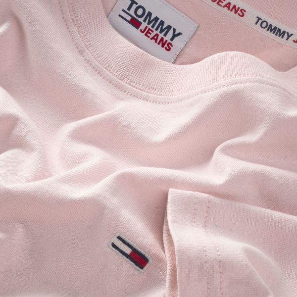 Tommy Jeans Solid T-shirt Roze