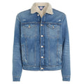 Tommy Jeans Teddy Trucker Spijkerjas Blauw