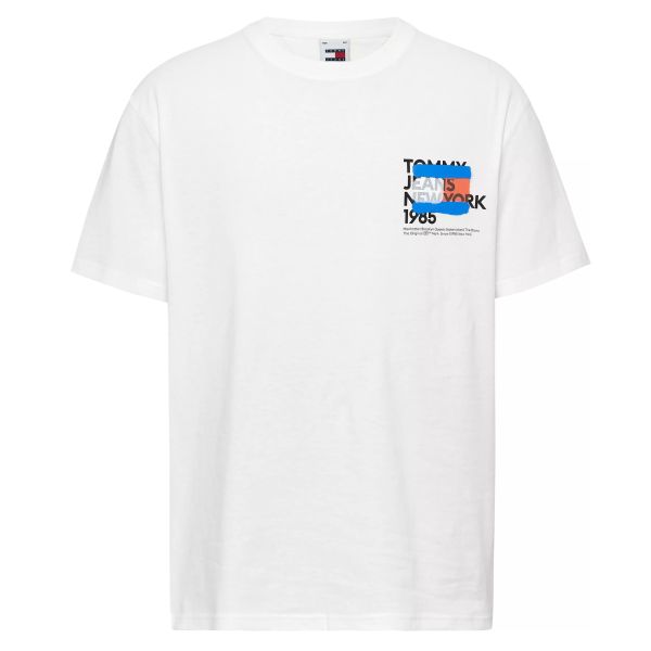 Tommy Jeans NY Graffiti T-shirt Wit