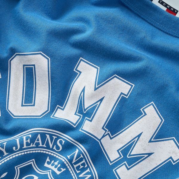 Tommy Jeans Vintage Arch T-shirt Blauw