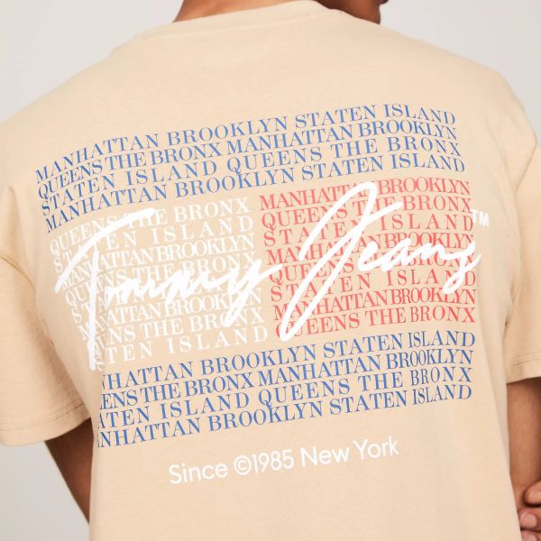 Tommy Jeans Vintage DNA T-shirt Beige