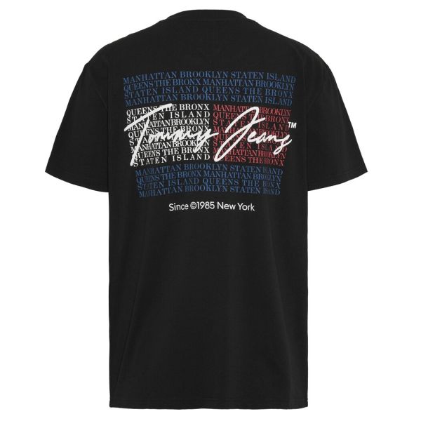 Tommy Jeans Vintage DNA T-shirt Zwart
