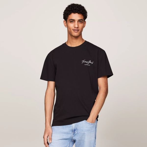 Tommy Jeans Vintage DNA T-shirt Zwart