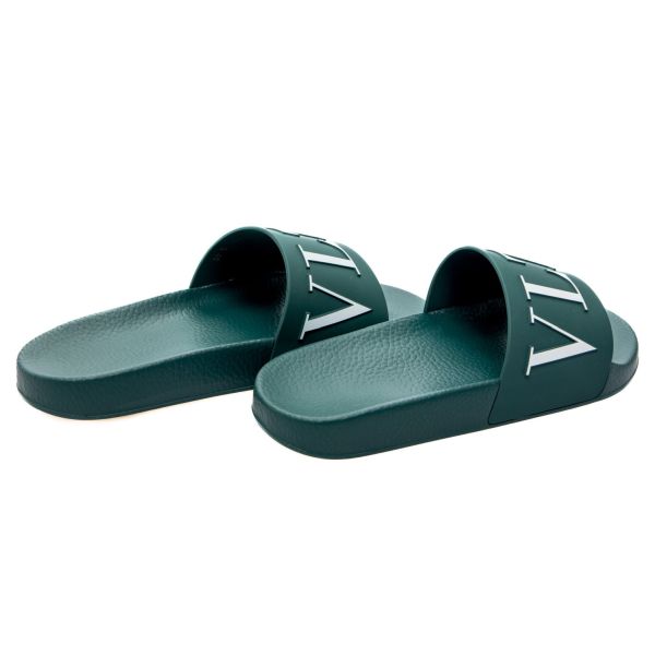Valentino Garavani Slippers Groen