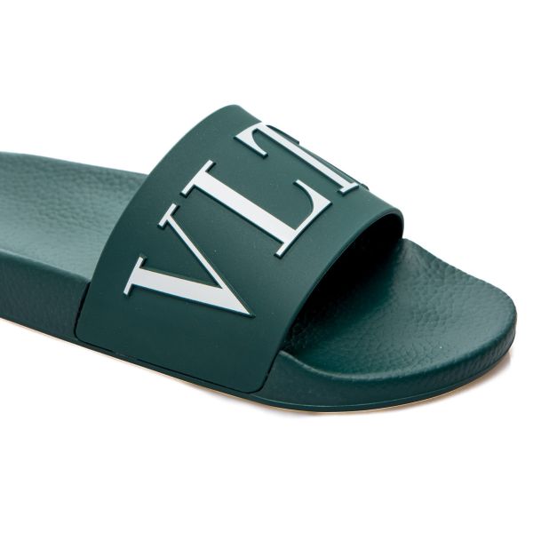 Valentino Garavani Slippers Groen
