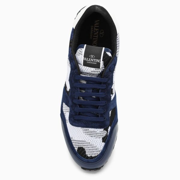 Valentino Garavani Sneaker Camouflage Blauw