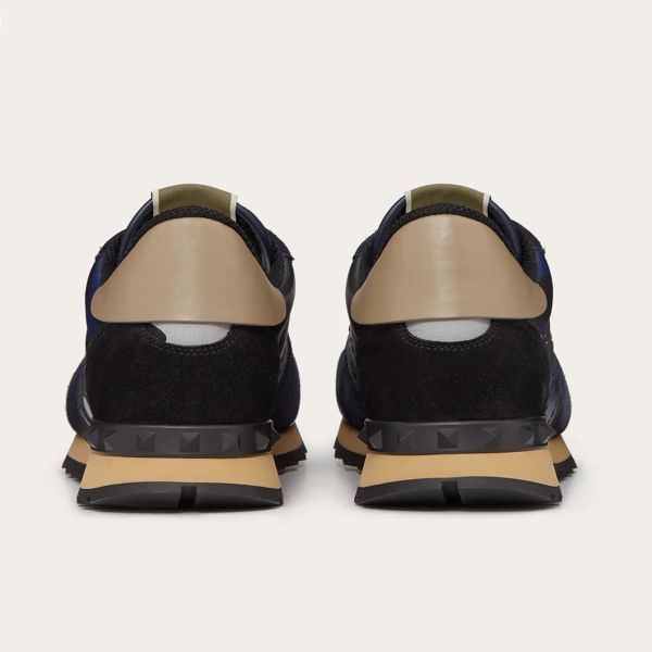 Valentino Garavani Sneaker Camouflage Donker Blauw