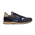 Valentino Garavani Sneaker Camouflage Donker Blauw