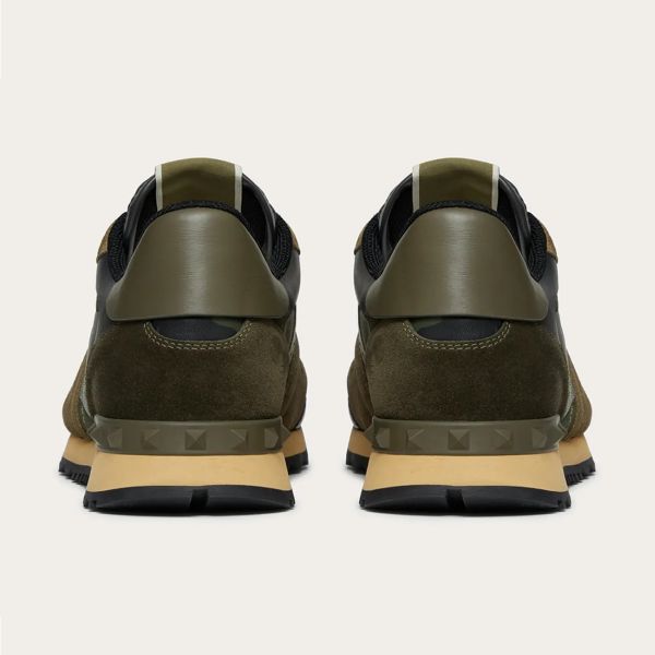 Valentino Garavani Sneaker Camouflage Donker Groen