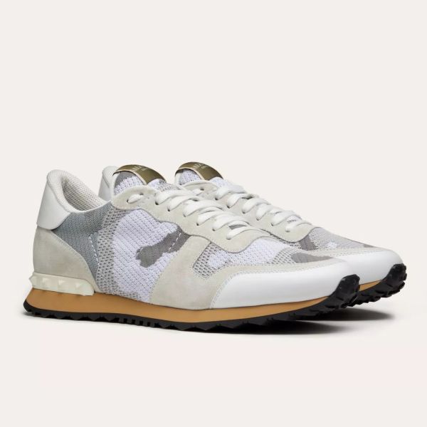 Valentino Garavani Sneaker Camouflage Grijs