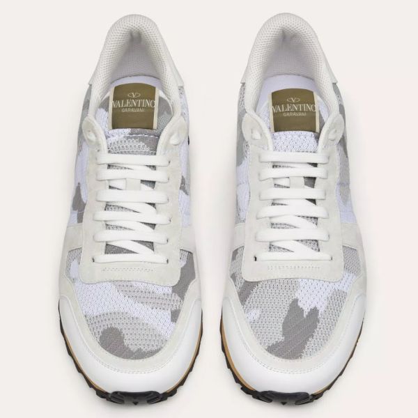 Valentino Garavani Sneaker Camouflage Grijs