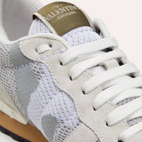 Valentino Garavani Sneaker Camouflage Grijs