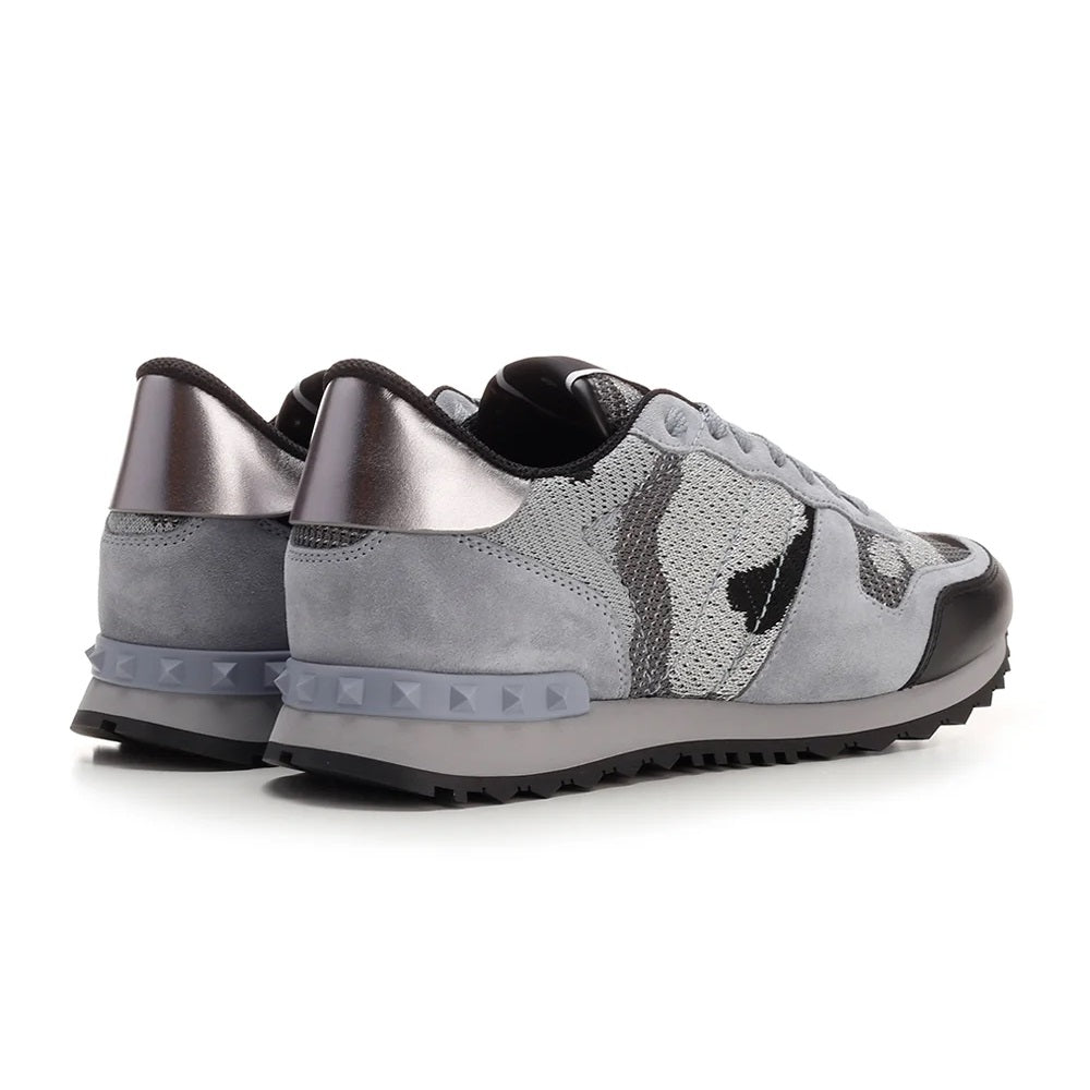 Valentino Garavani Sneaker Camouflage Grijs