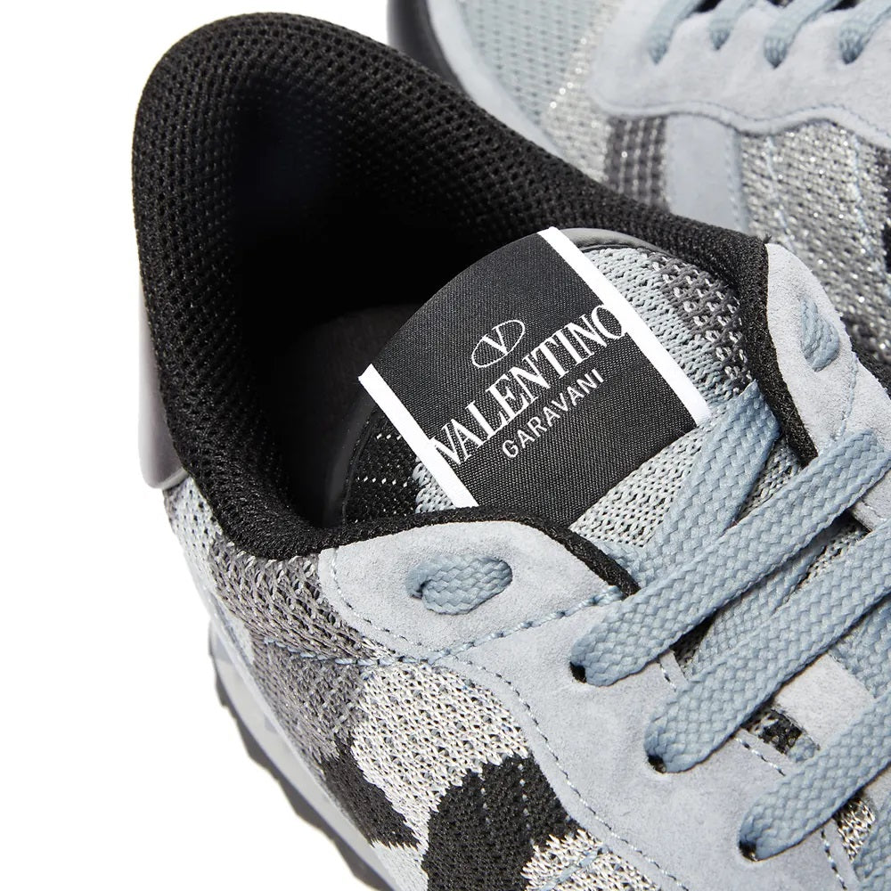 Valentino Garavani Sneaker Camouflage Grijs