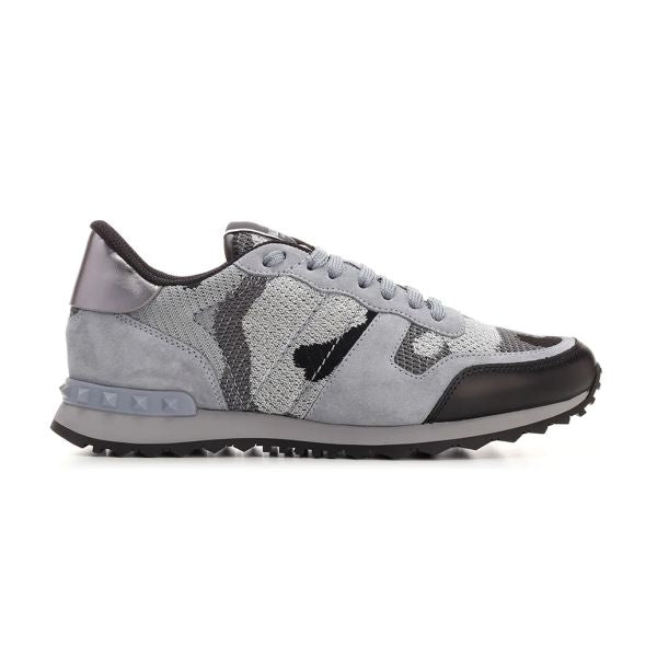 Valentino Garavani Sneaker Camouflage Grijs