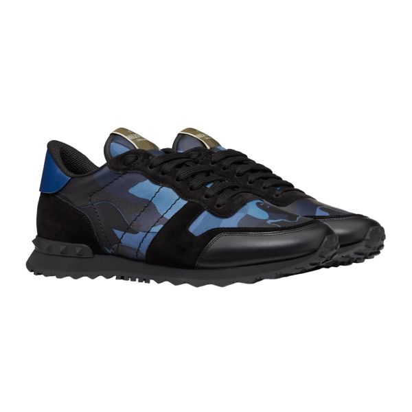 Valentino Garavani Sneaker Camouflage Navy