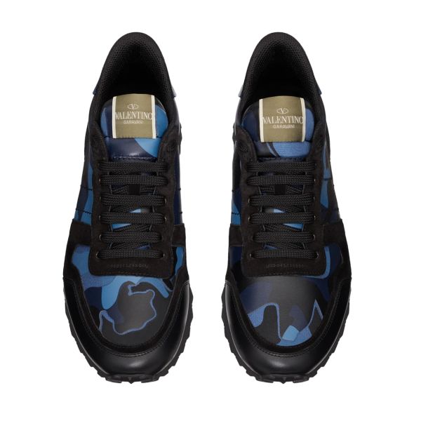 Valentino Garavani Sneaker Camouflage Navy